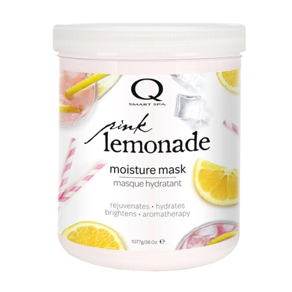 QTICA Smart Spa Pink Lemon Lemonade Moisture Mask Hands & Feet XL Sz 38oz  NEW - Picture 1 of 5